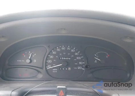 1999 Ford Escort Lx z USA, uszkodzony, nr VIN 1FAFP10P6XW164410